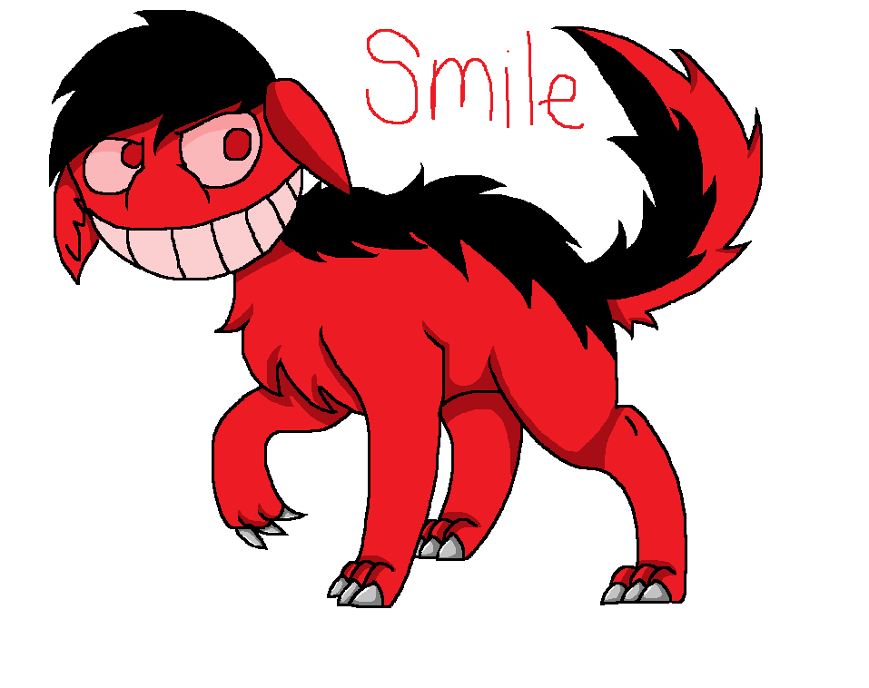 smiling dog clip art