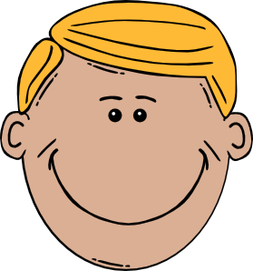 Man Face World Label Clip Art at Clker