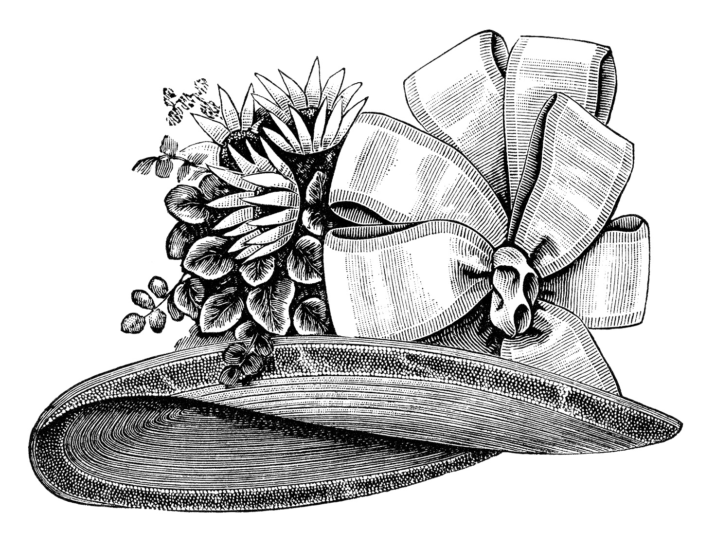 Victorian Hat Clipart