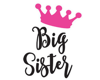 big sister clip art – Etsy
