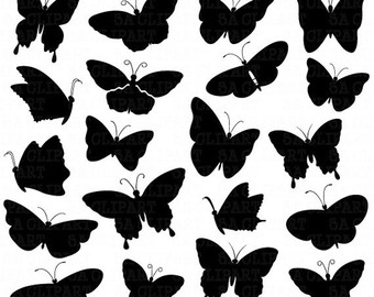Butterfly Cliparts Silhouette