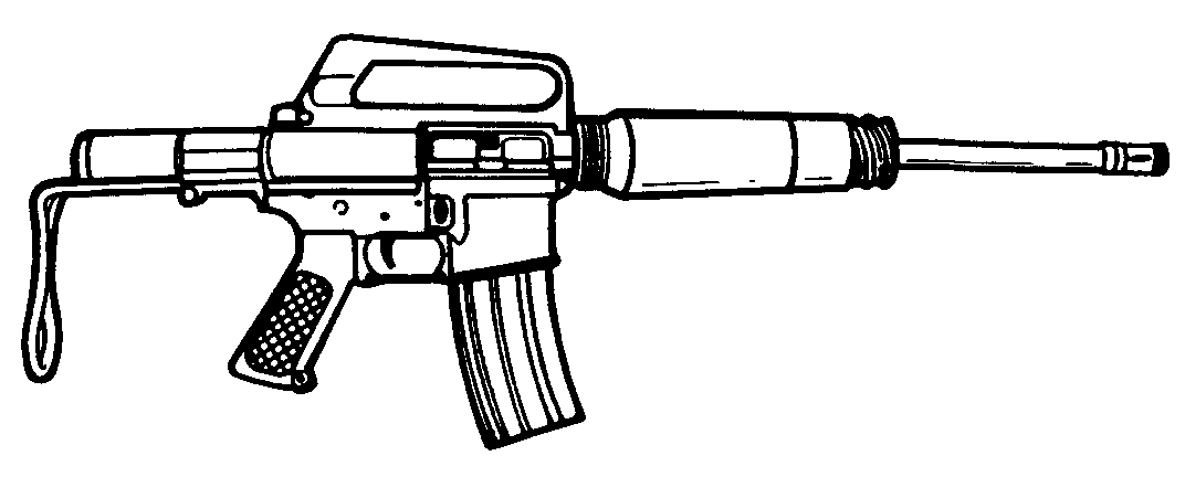 military gun clip art