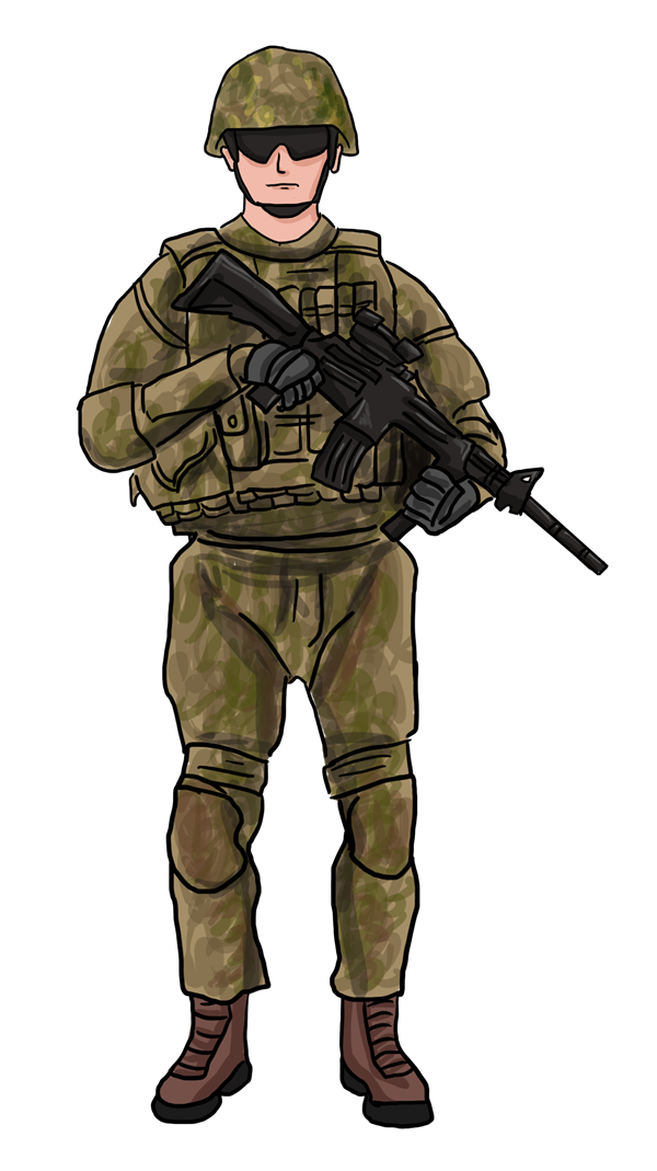 army soldier clipart - Clip Art Library