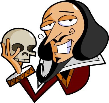Shakespeare Cartoon Clip Art Library