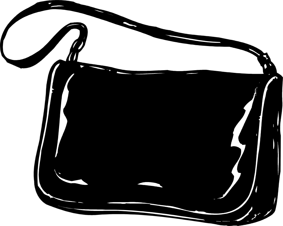 Black Purses And Handbags Clip Artart4search