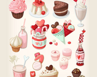 Vintage Milkshake Cliparts
