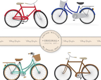 Old Bike Cliparts