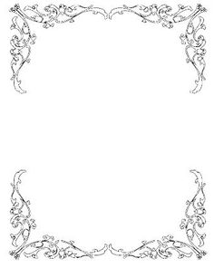 Printable fleur de lis border. Free GIF, JPG, PDF, and PNG