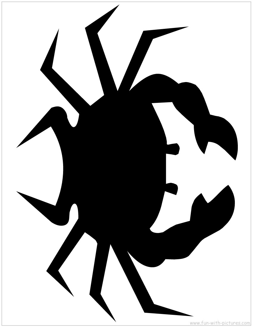 Free clipart ocean crab silhouette
