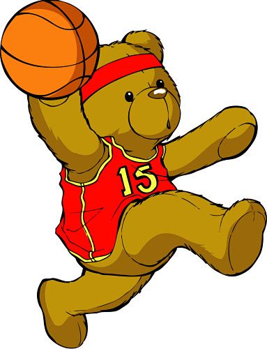 Cartoon Girls Basketball