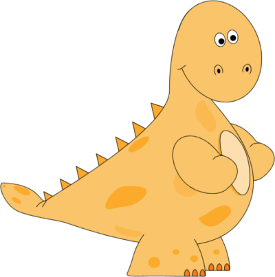 Pink Dinosaur Cliparts