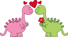 Pink Dinosaur Cliparts