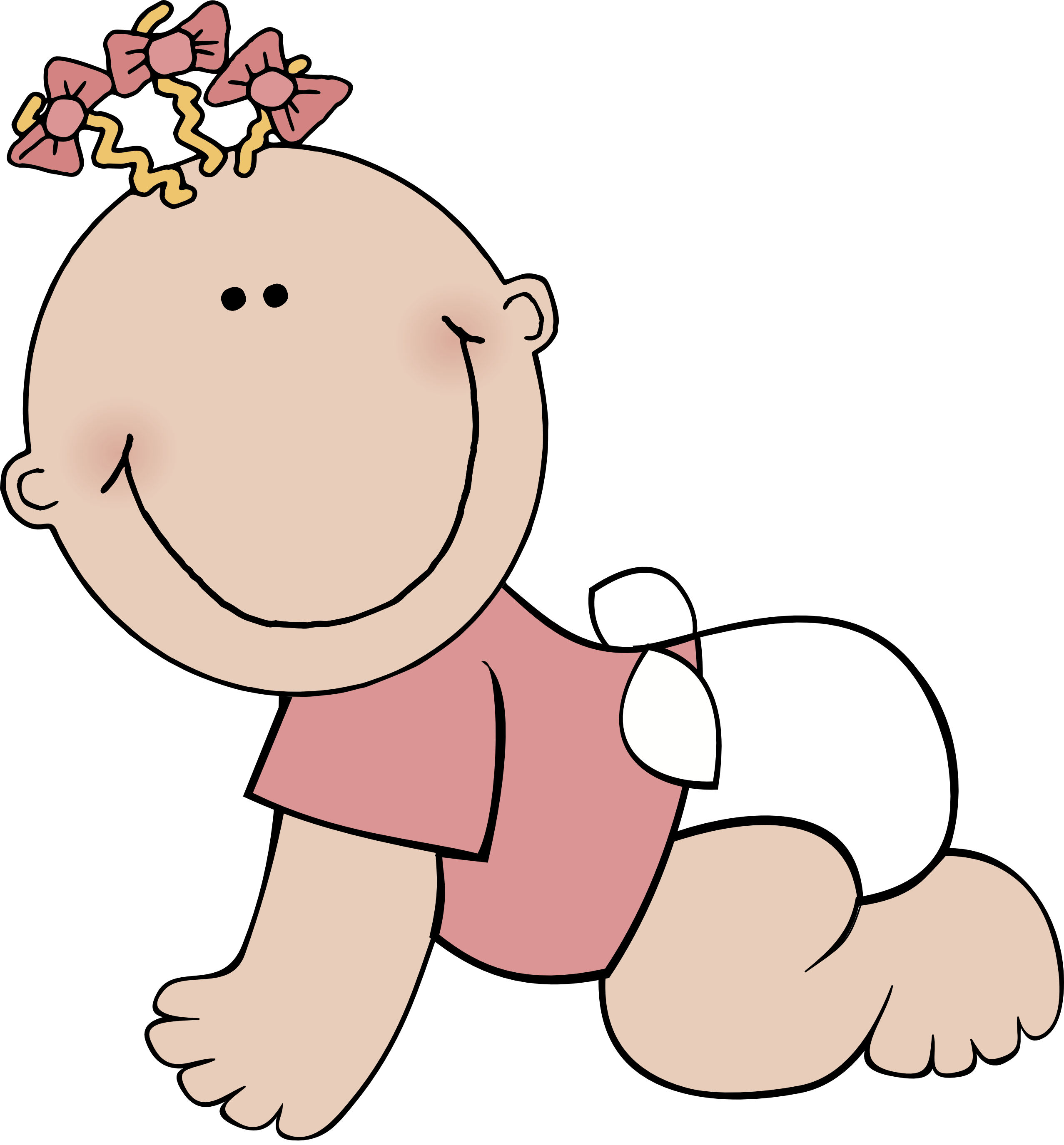 Baby Clipart  Baby Clip Art Image