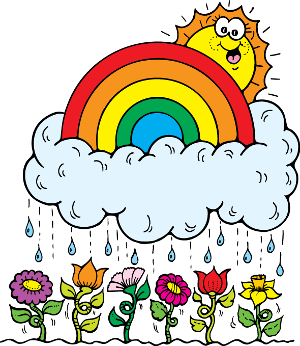 April Cartoon Clipart