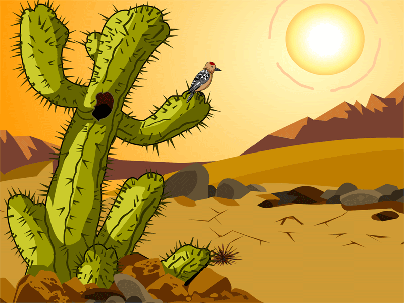 Clip Art Desert Background Clipart