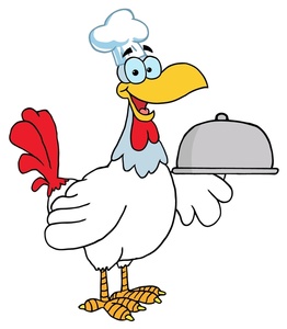 Chicken Plate Cliparts
