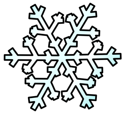 Tiny snowflake clipart