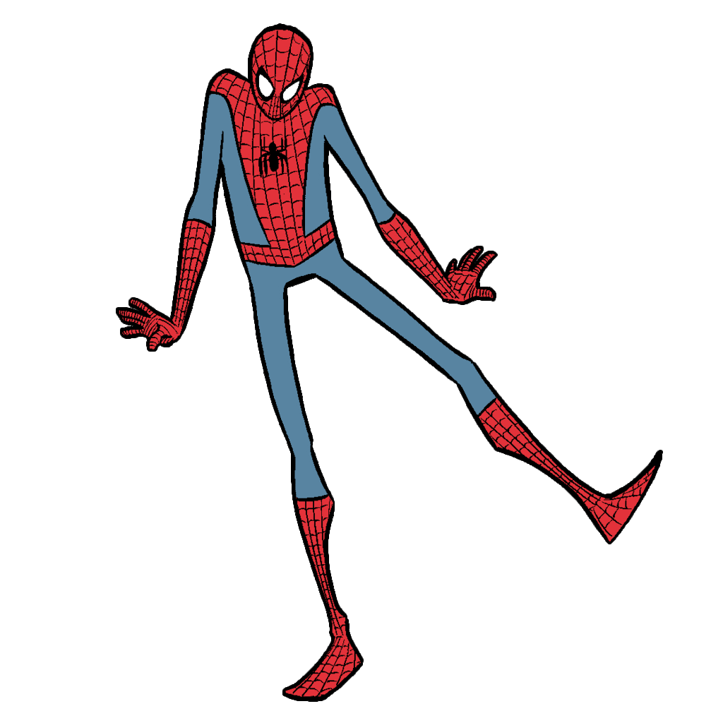 Dancing spider man gif