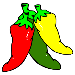 Chili Pepper Border