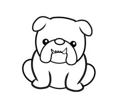 English bulldog drawing Isolated hand made illustration with dog Stock  Illustration  Adobe Stock