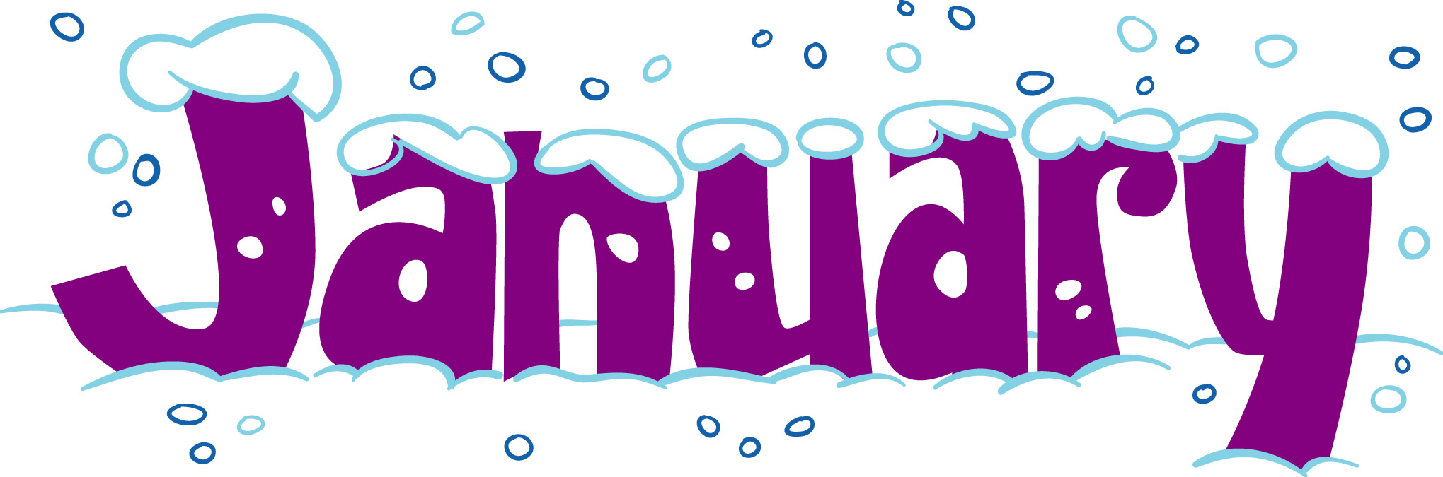 Month Of January Clipart