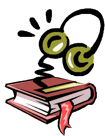Book Listening Cliparts