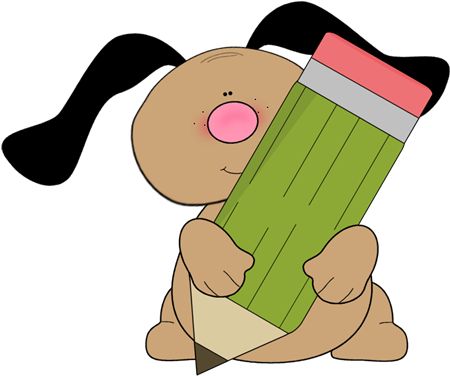 Cheering Dog Cliparts