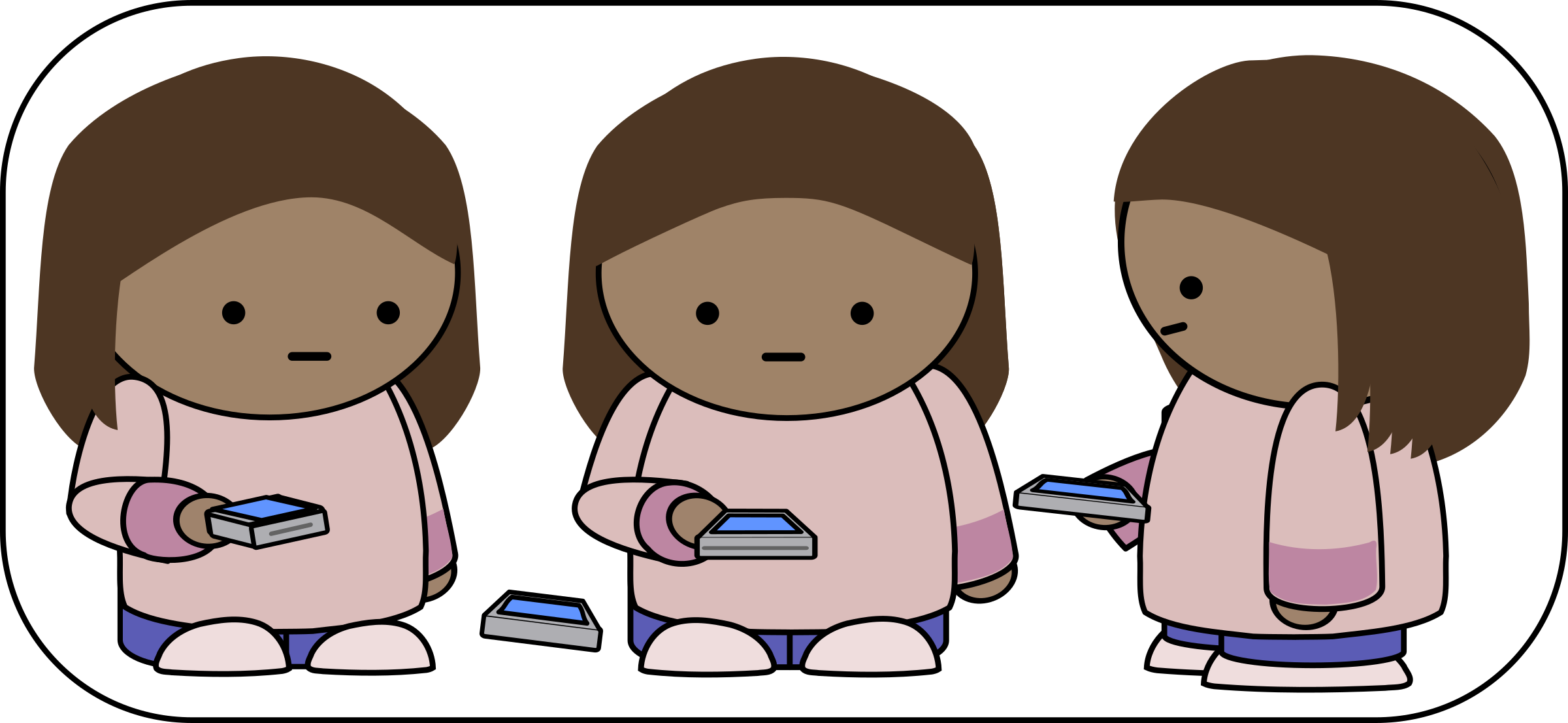 Cliparts Girl Looking