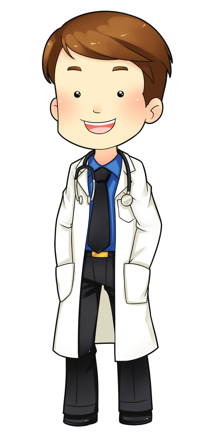 Cute doctor clipart
