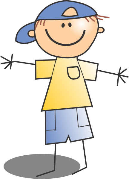 Animated wearing cap clipart