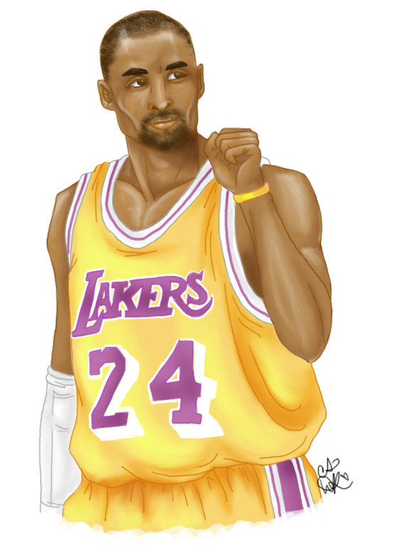 Kobe Clipart - Kobe Bryant Cartoon, HD Png Download , Transparent Png Image  - PNGitem