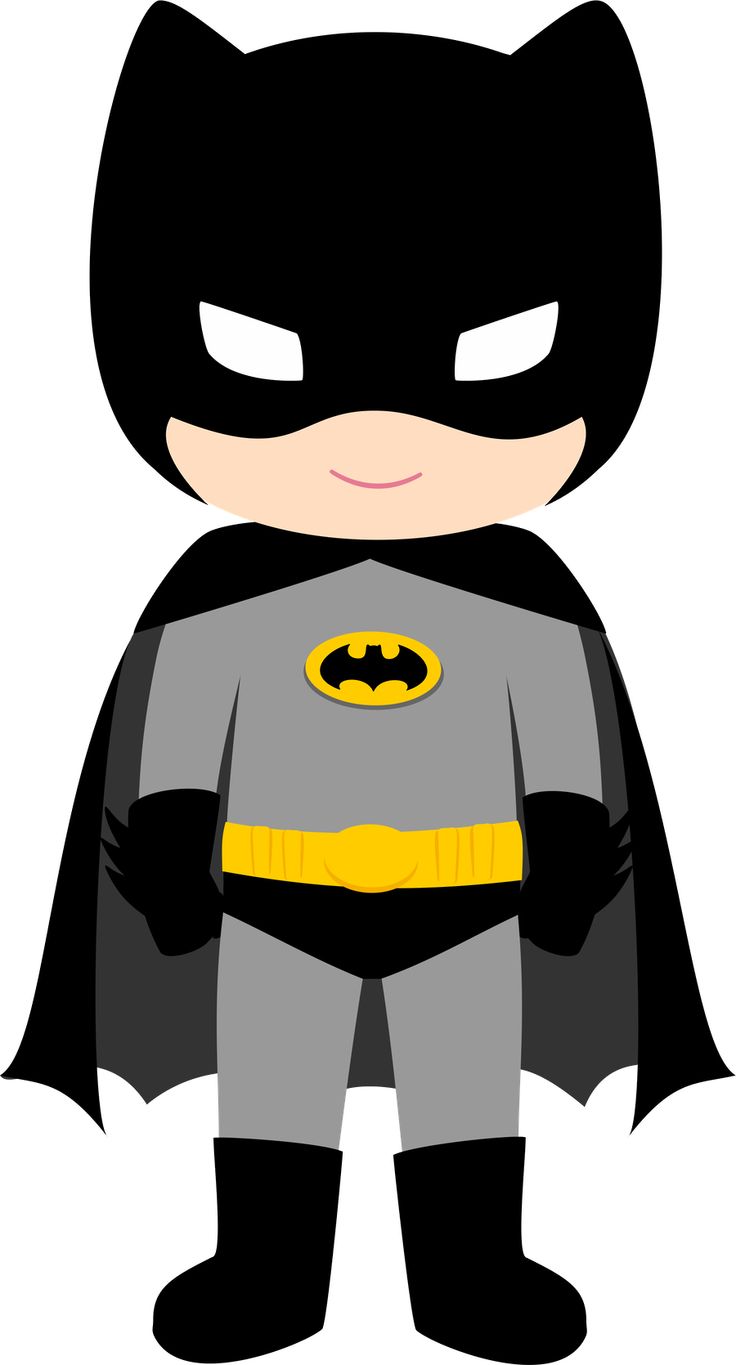 Comic Superhero Cliparts
