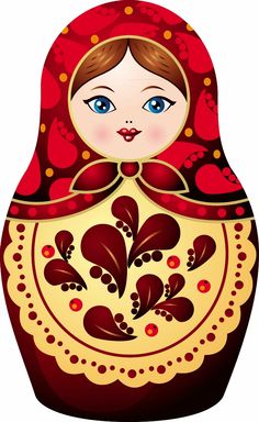 Russian Girl Cliparts