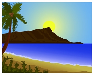 Natural Beach Cliparts