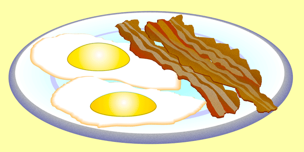 Breakfast Plate Clipart