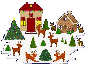 Christmas House Clipart