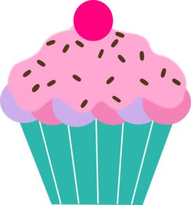 Cupcake Clipart Black And White