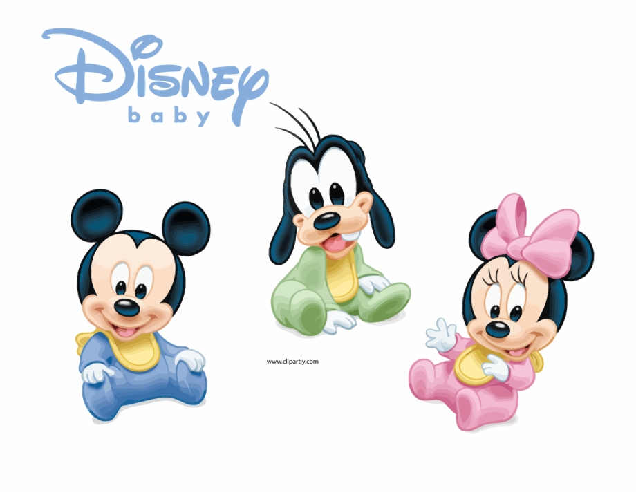 Disney Babies Disney Baby Together Clipart Png Mickey