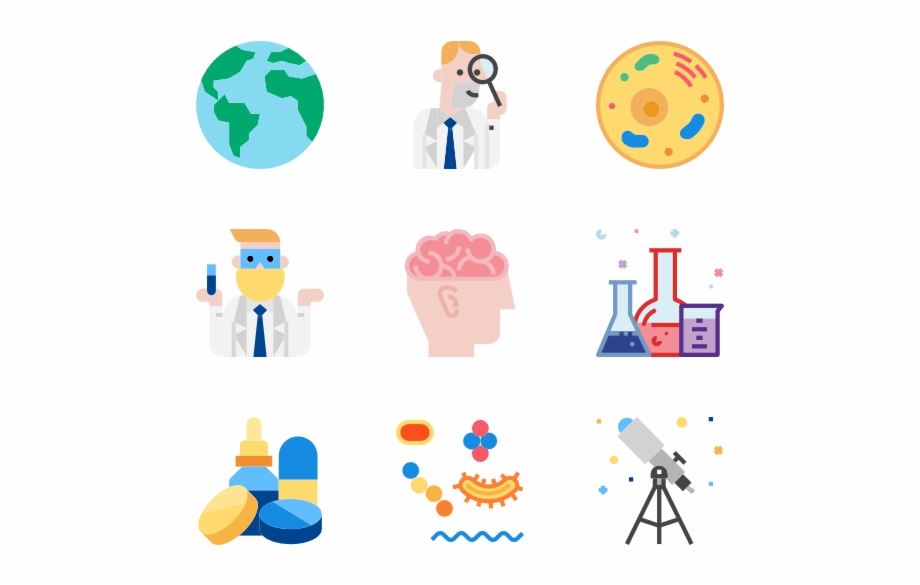 Science Cute Science Icon Png