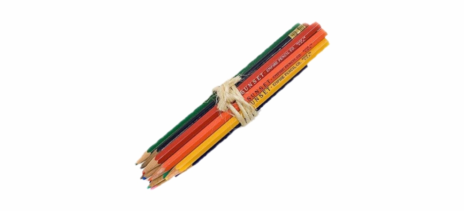 Colored Pencils Polyvore Moodboard Filler Art Hoe Png