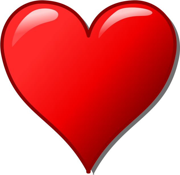 Valentine Heart Png Transparent 3D Red Heart Png