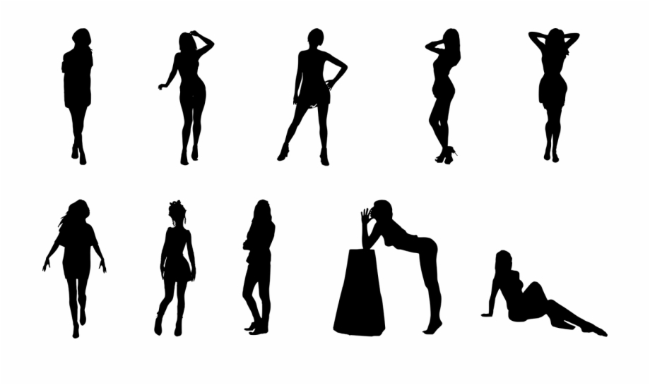 Silhouettes Silhouette Woman Woman Silhouette Pleasure Guide Korean