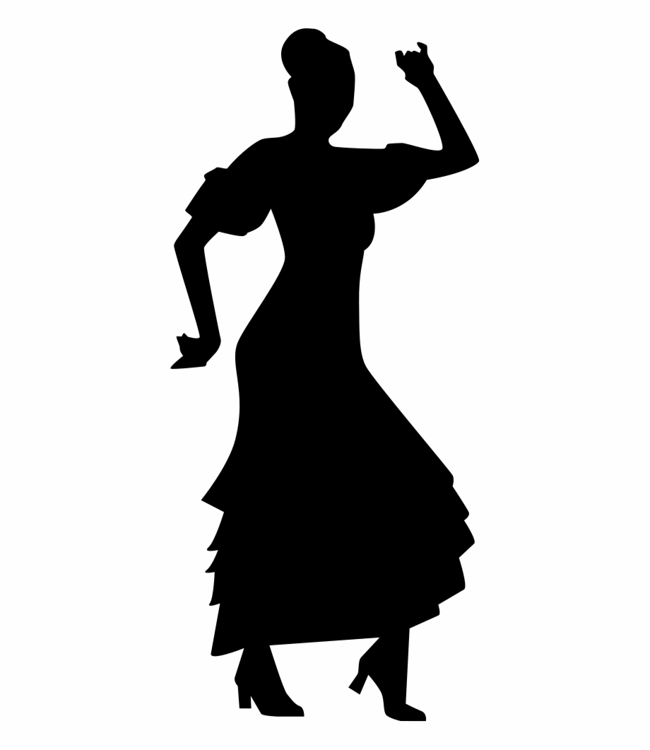 Flamenco Dancer Woman Silhouette Comments Flamenco Siluet