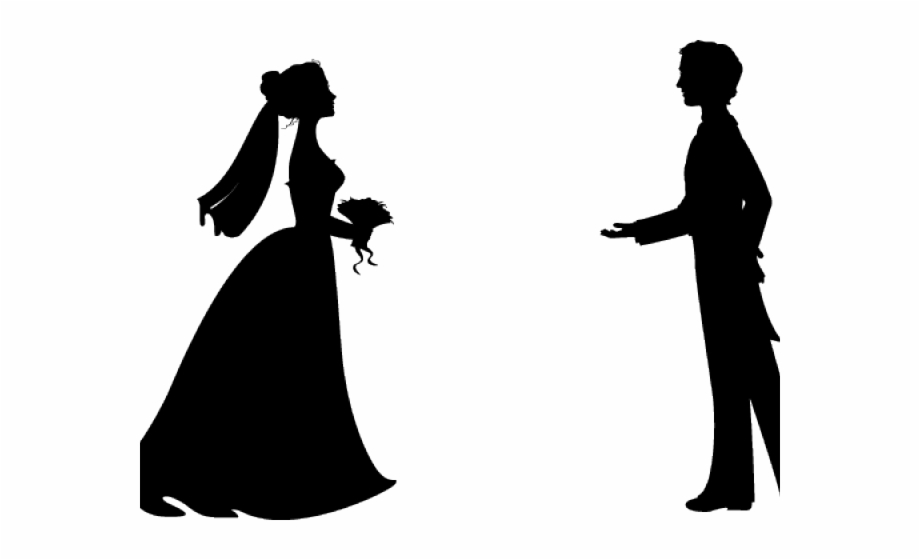 bride silhouette png
