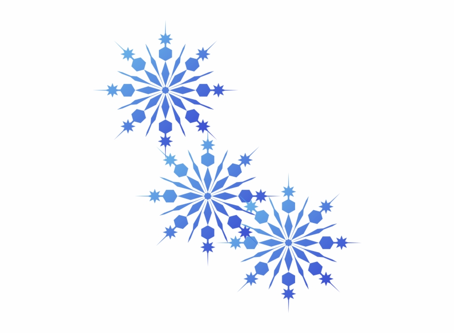 Blue Snowflake Png Snowflakes Free Clip Art