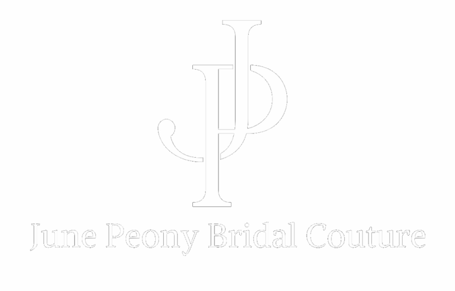 June Peony Bridal Couture Line Art
