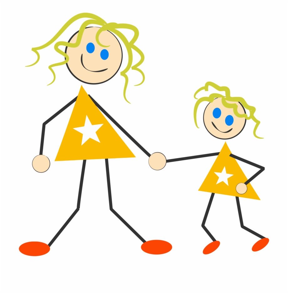 Mother And Daughter Clipart Mother And Daughter Clipart