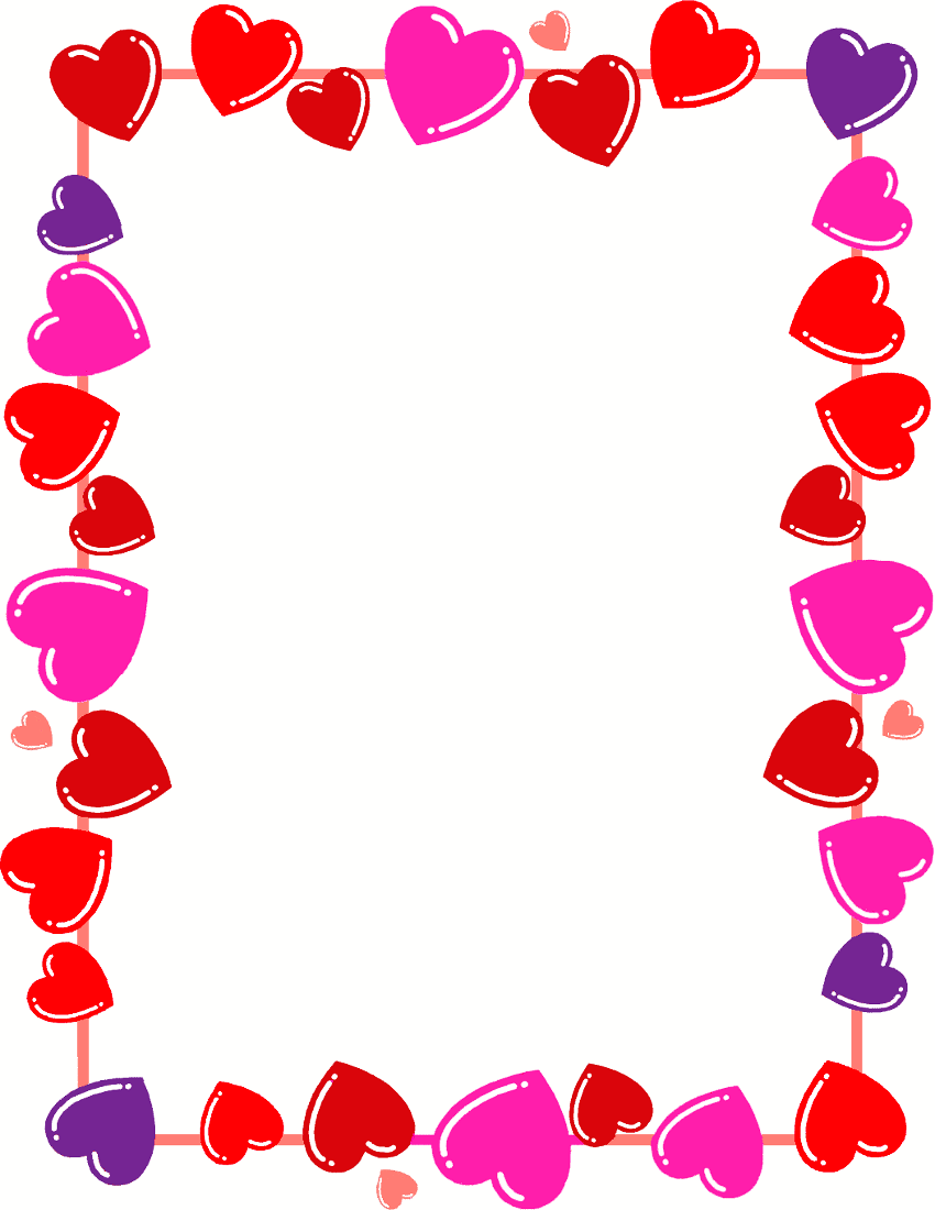 Hearts Frame Png