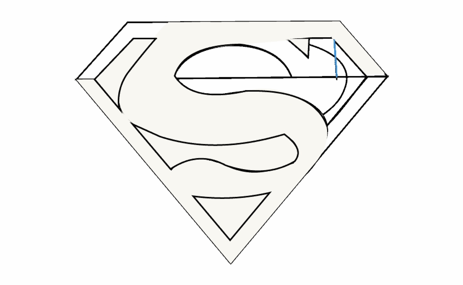 Superman Logo Illustration