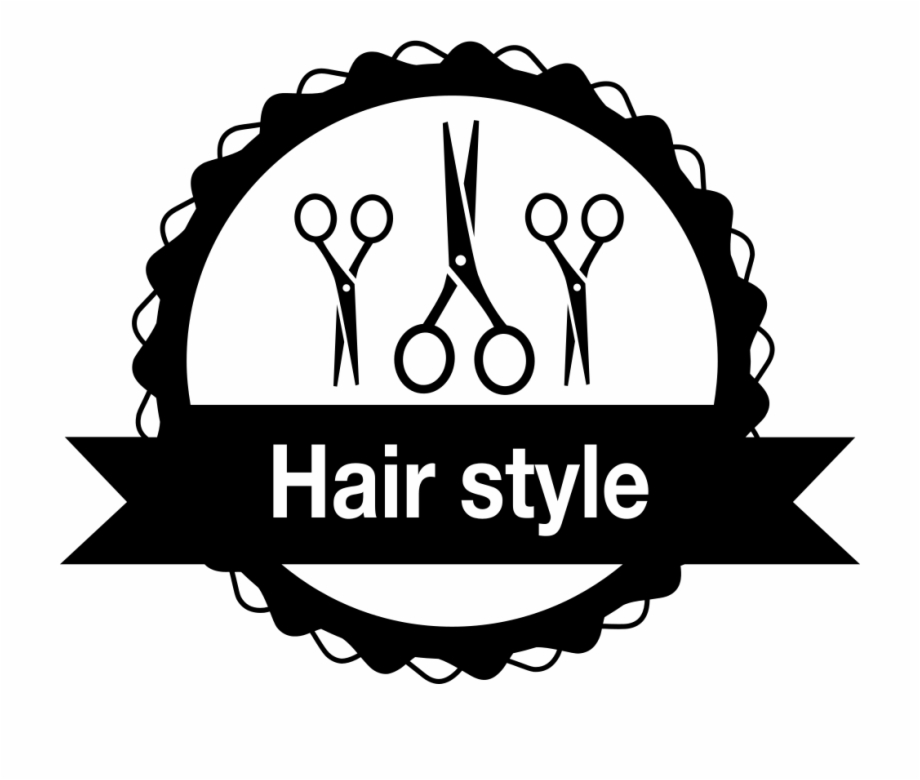 Hair Salon Badge With Scissors Comments Png Hair